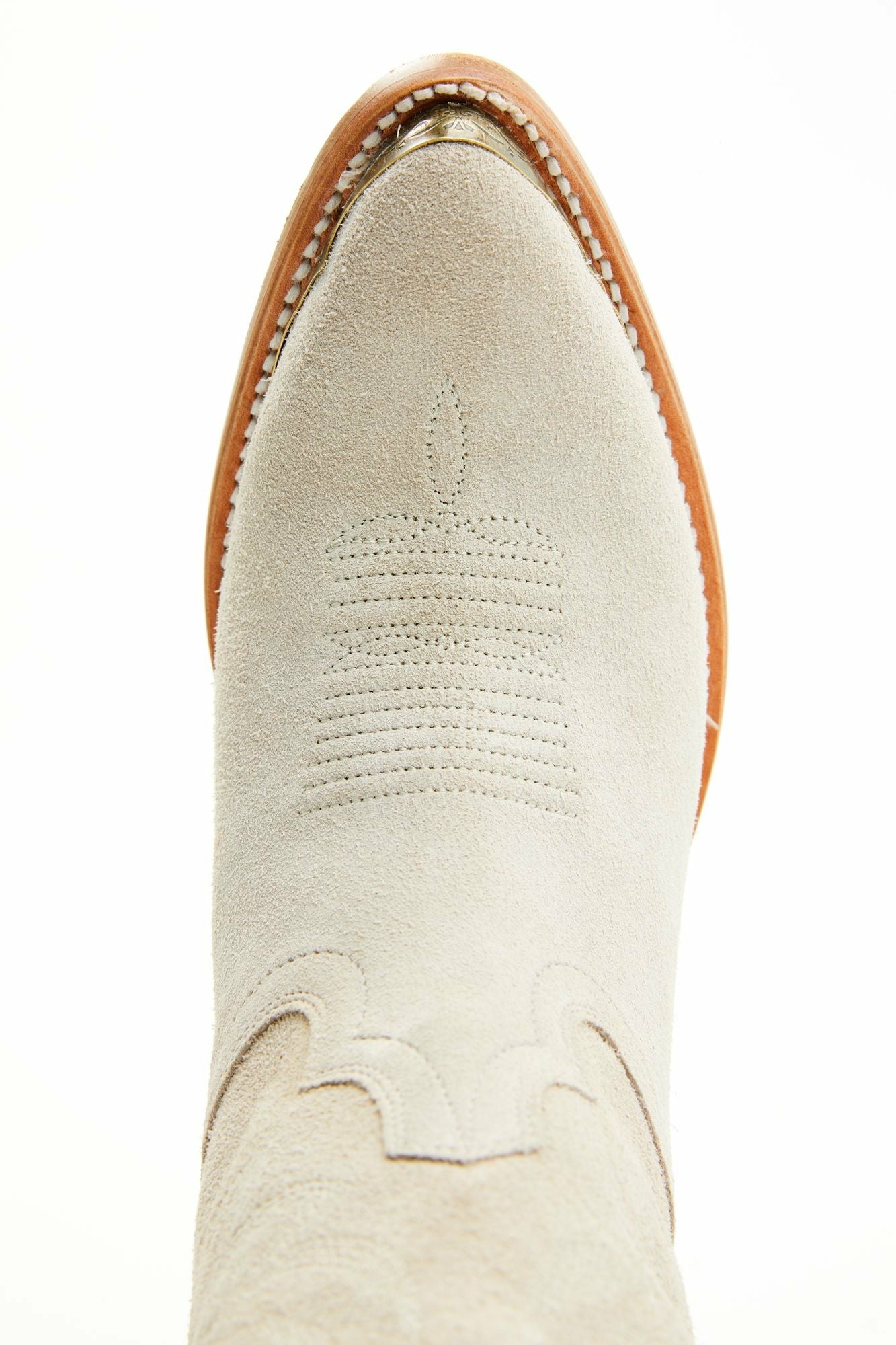Idyllwind Women | Wheels Ivory Suede Western Booties - Round Toe