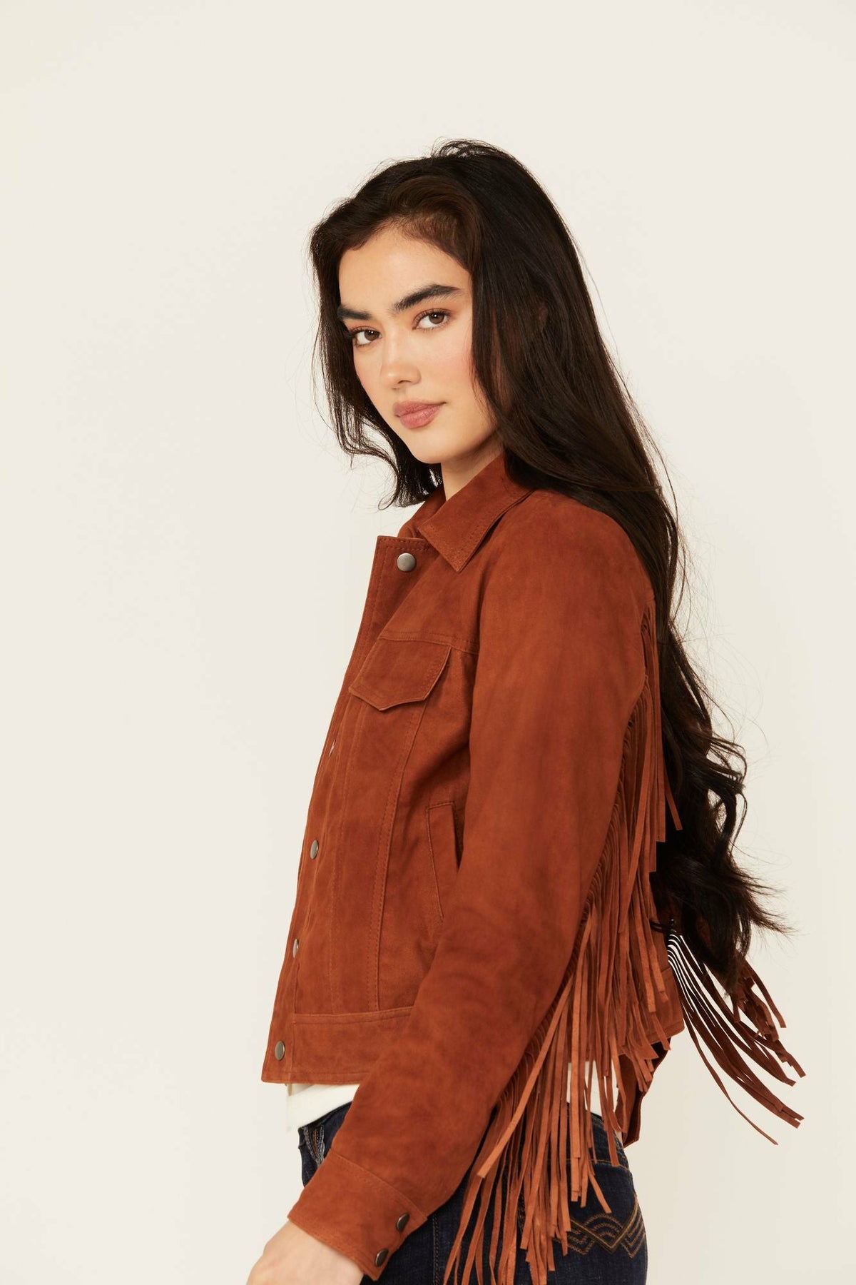 Idyllwind Women | Wynbrook Fringe Suede Jacket