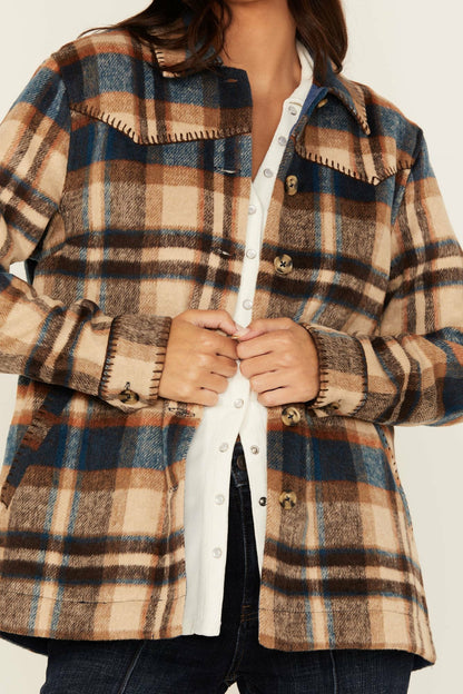 Idyllwind Women | Dowlan Plaid Print Shacket