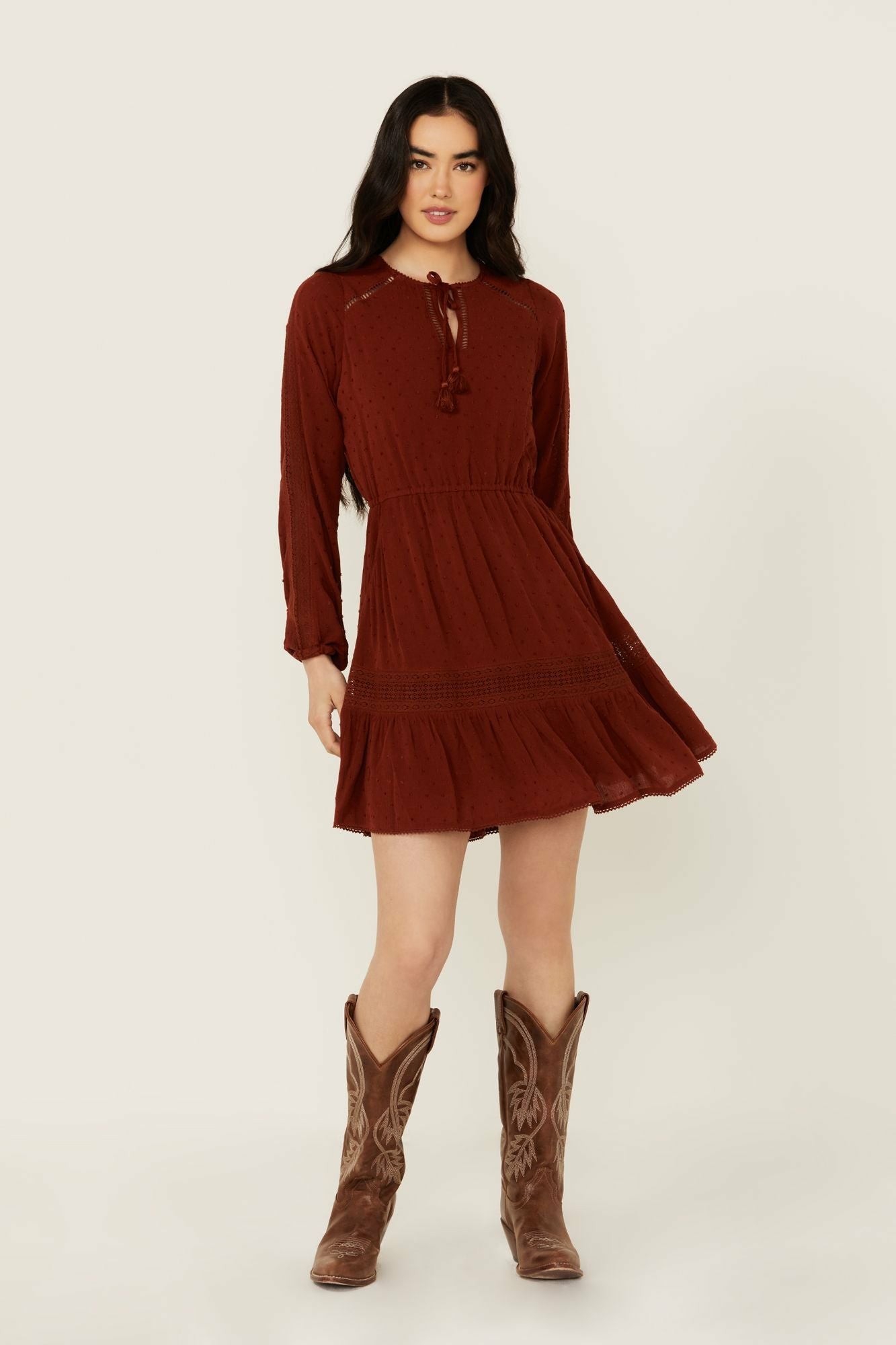 Idyllwind Women | Riker Long Sleeve Mini Dress