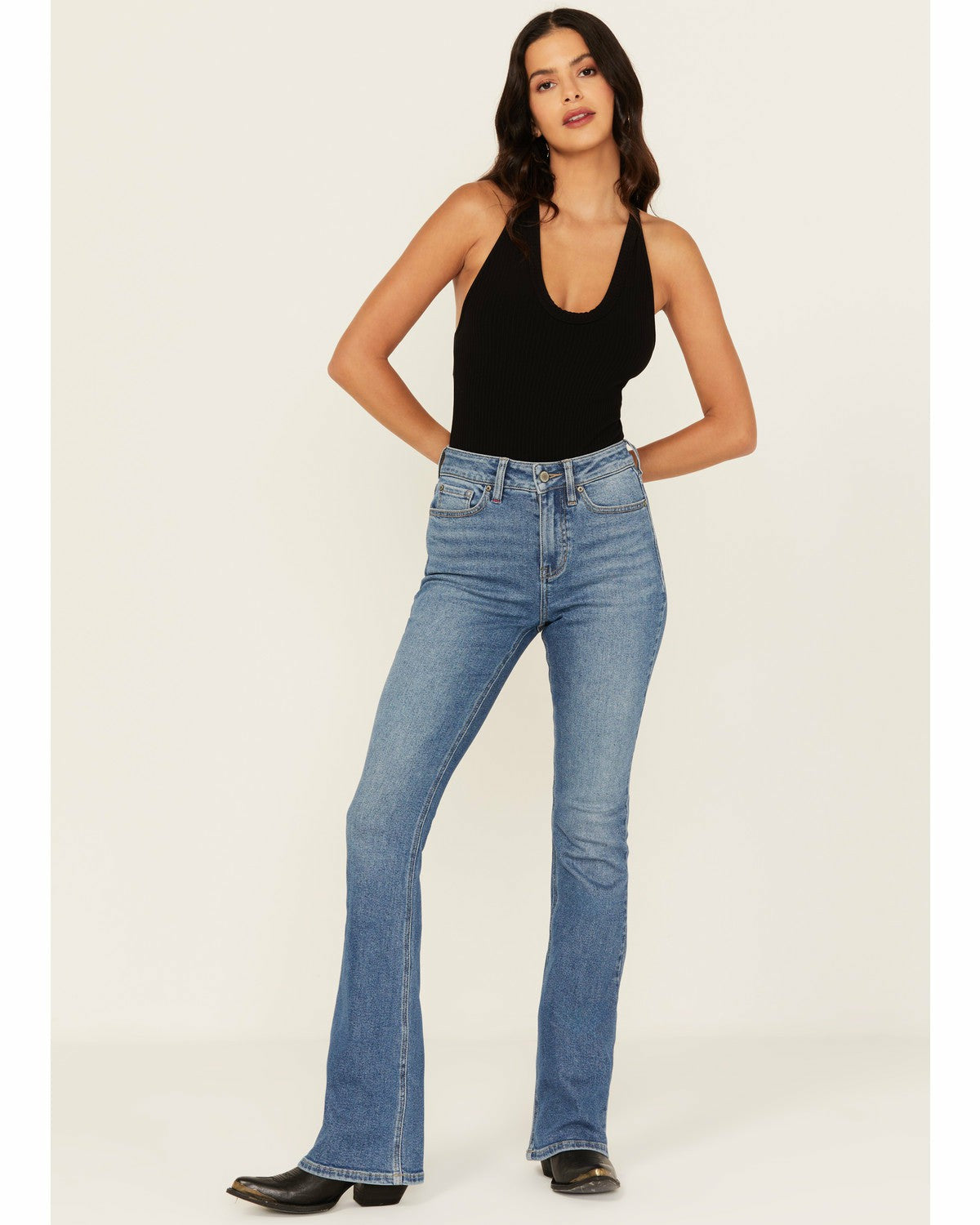 Idyllwind Women | Midland Medium Wash Legend High Rise Bootcut Super Stretch Denim Jeans