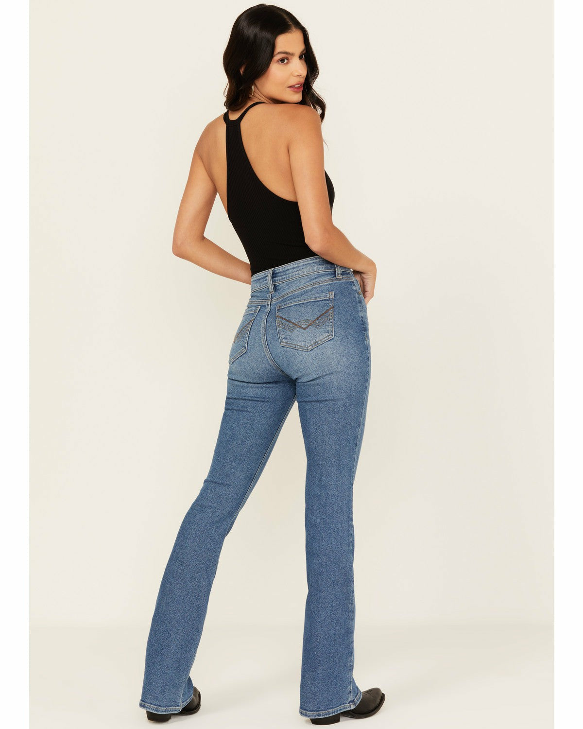Idyllwind Women | Midland Medium Wash Legend High Rise Bootcut Super Stretch Denim Jeans