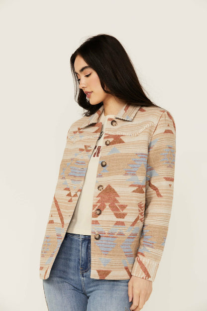 Idyllwind Women | Jenry Southwestern Print Oversized Shacket