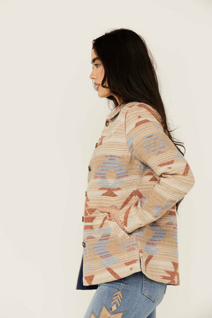 Idyllwind Women | Jenry Southwestern Print Oversized Shacket