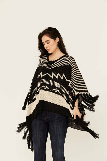 Idyllwind Women | Eatons Thunderbird Poncho Sweater