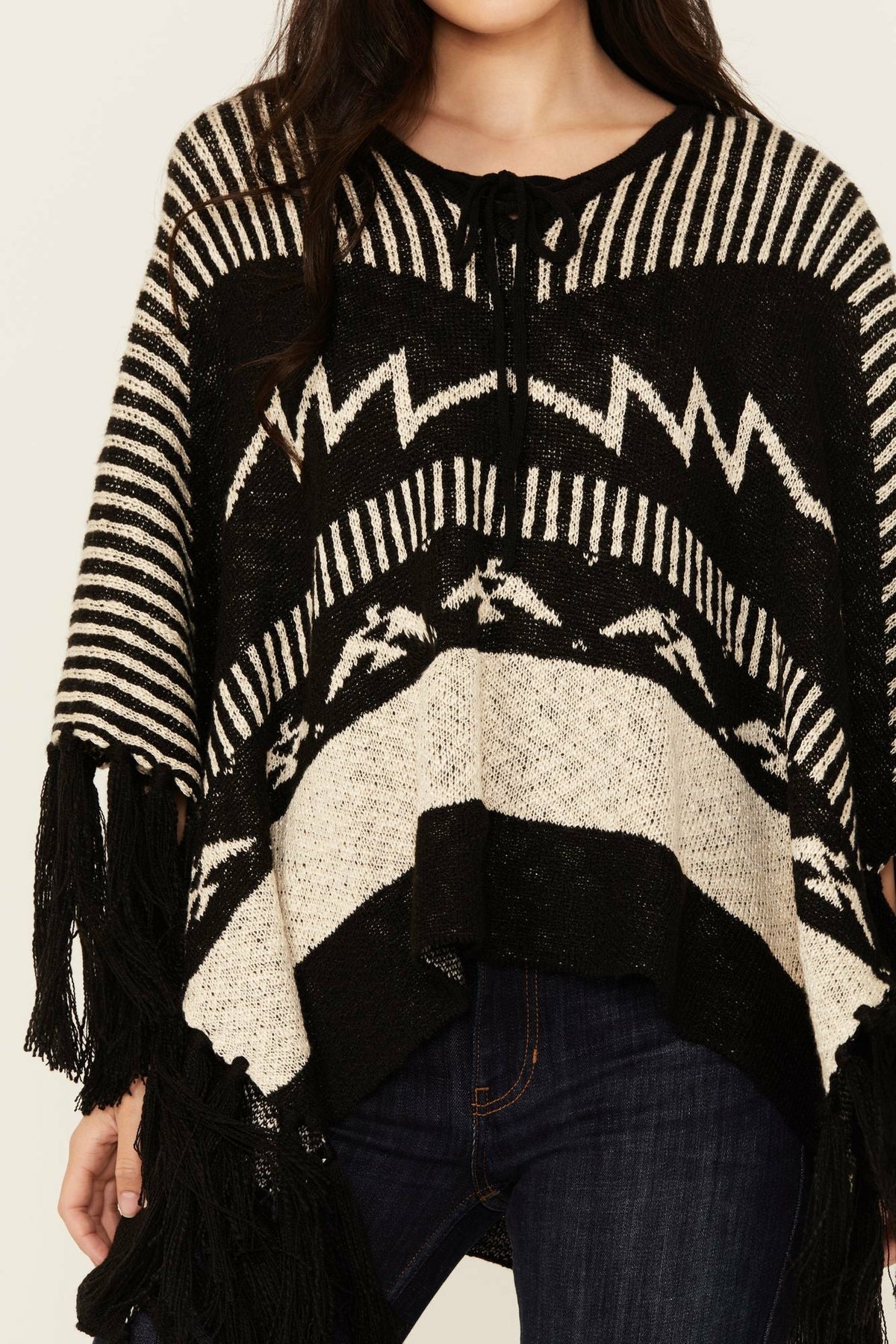 Idyllwind Women | Eatons Thunderbird Poncho Sweater