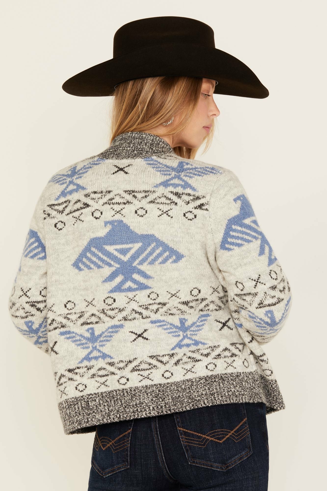 Idyllwind Women | Lyle Thunderbird Zip Front Knit Sweater