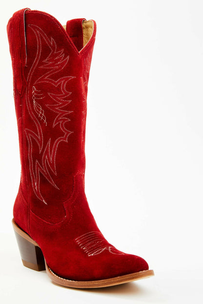 Idyllwind Women | Charmed Life Fire Suede Western Boots - Round Toe