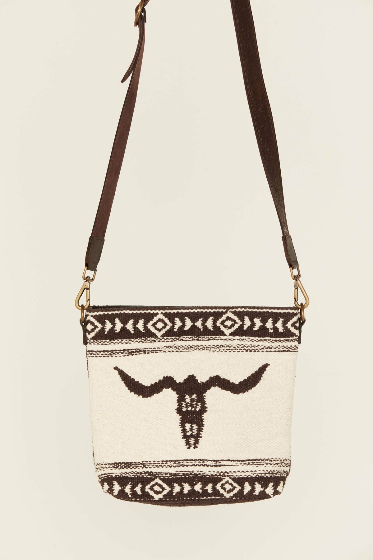 Idyllwind Women | Madrona Longhorn Woven Crossbody Bag
