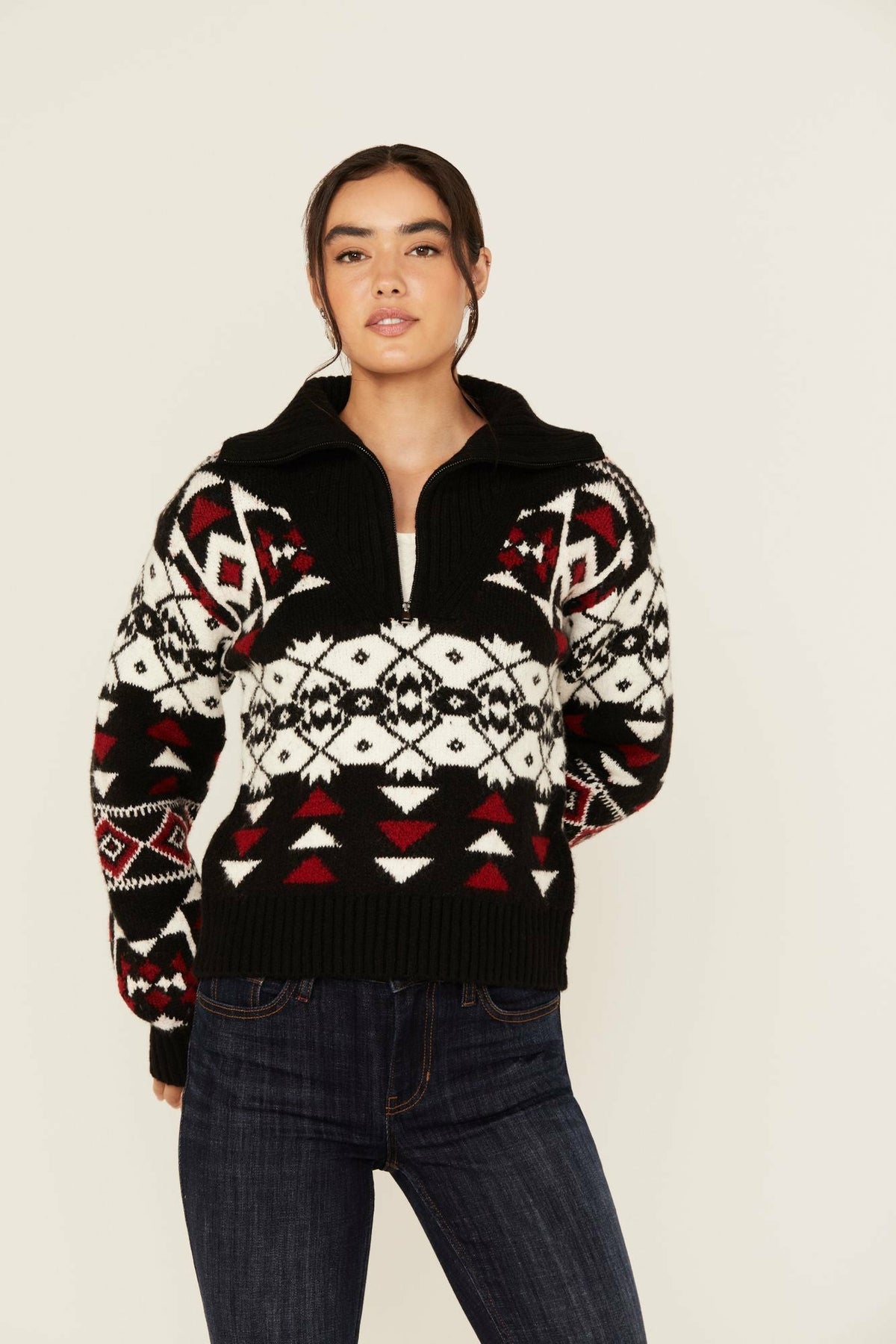 Idyllwind Women | Alpine Zip Front Sweater