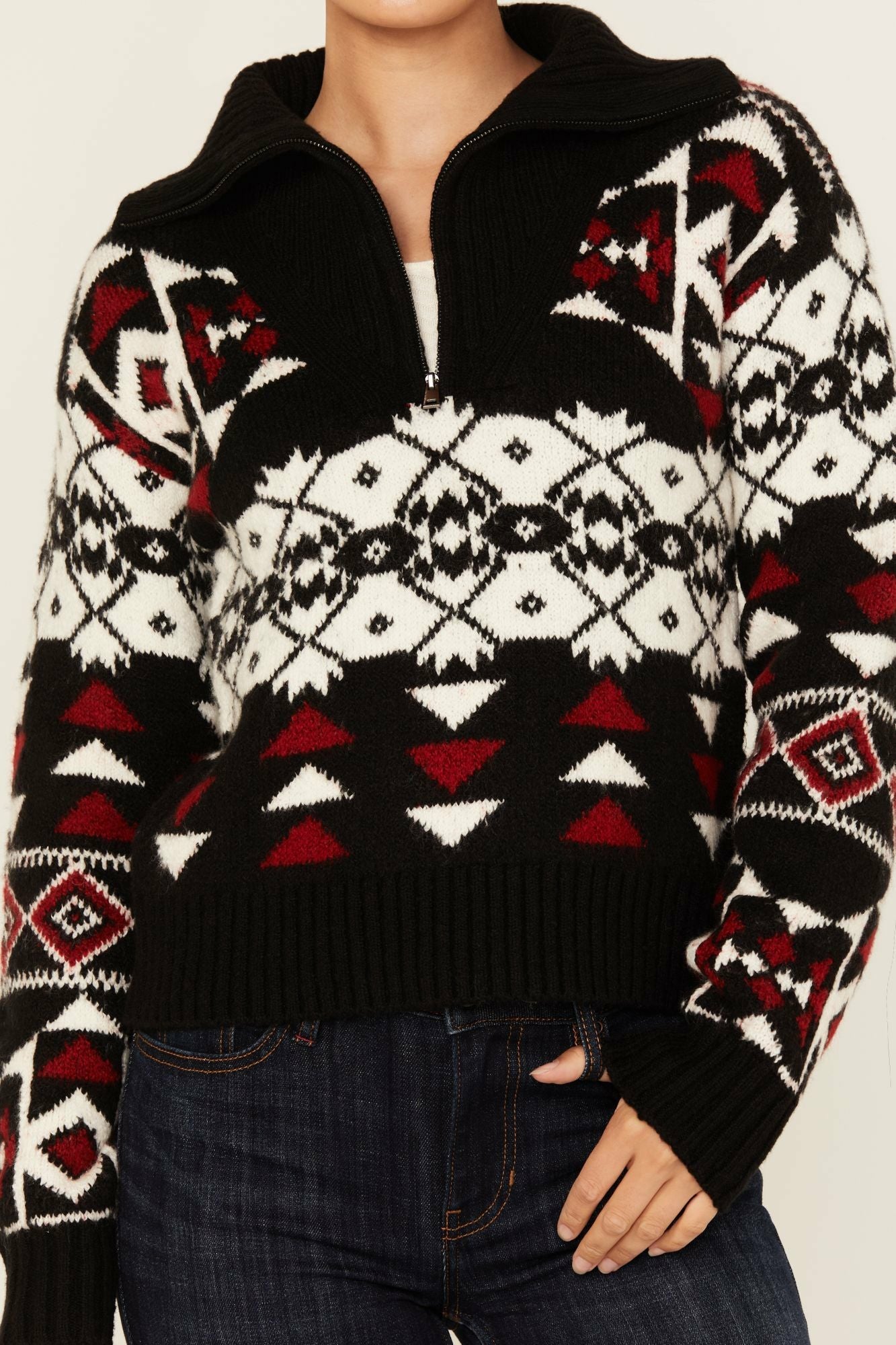 Idyllwind Women | Alpine Zip Front Sweater