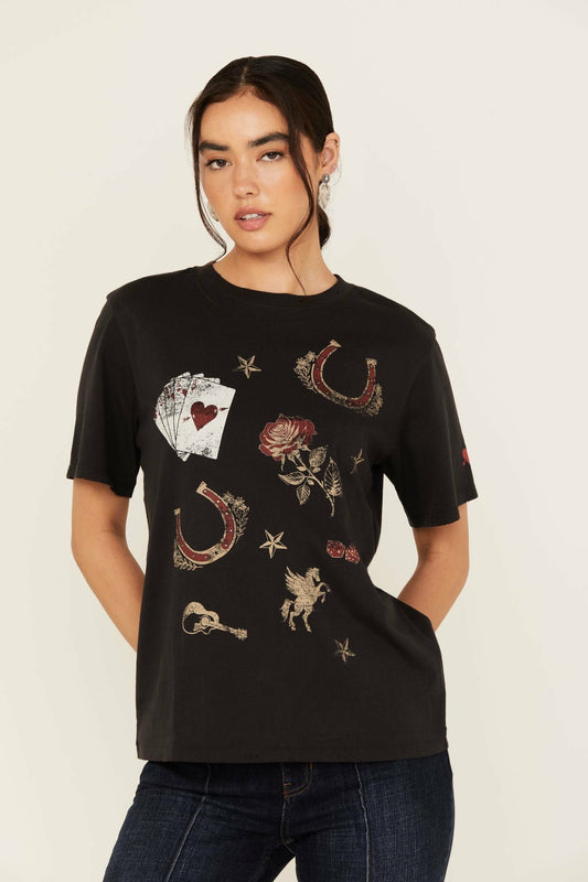 Idyllwind Women | Western Icon Printed Short Sleeve Graphic Tee