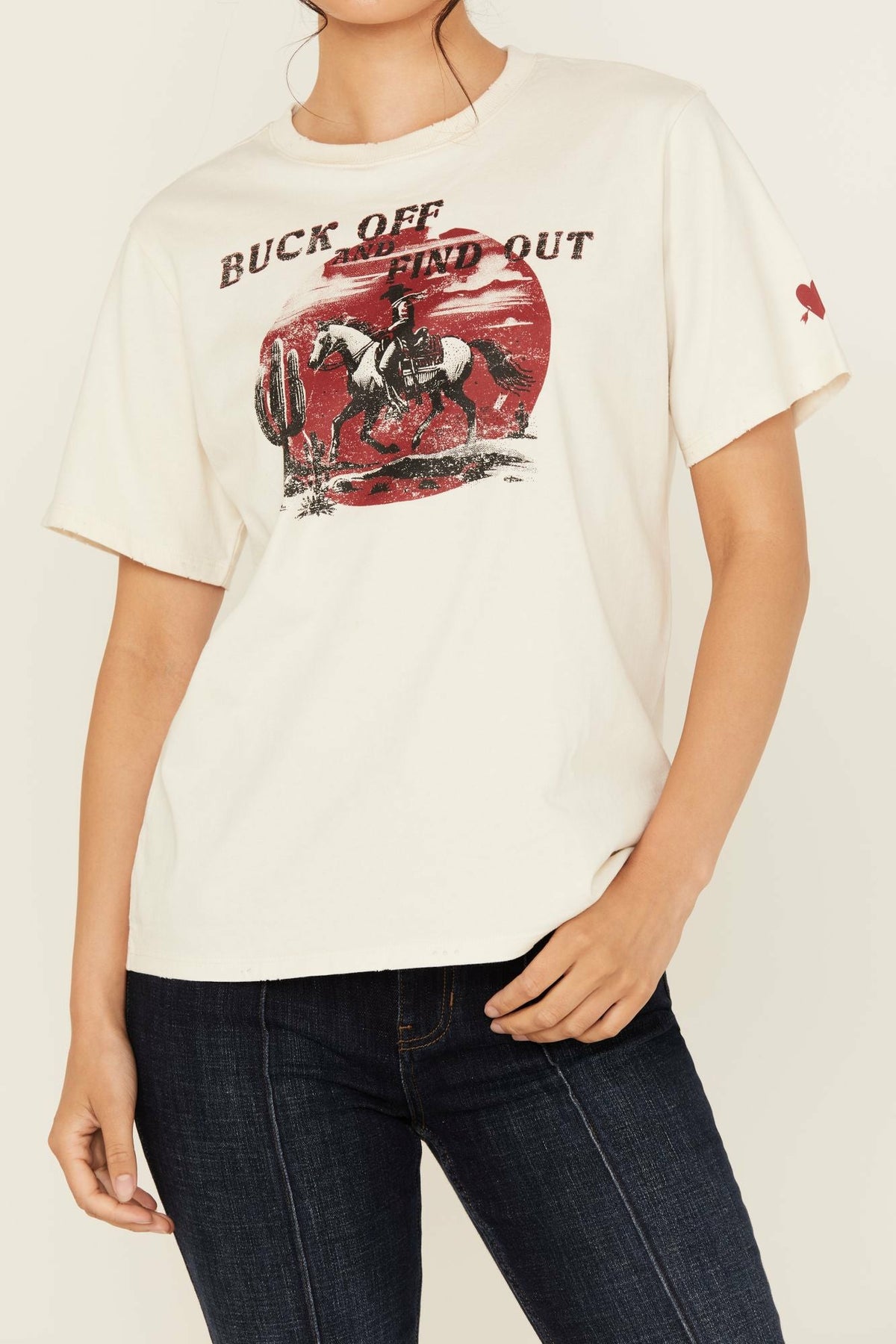 Idyllwind Women | Buck Off and Find Out Short Sleeve Graphic Tee
